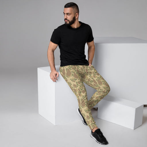 Frog Skin Coastal Sand CAMO Mens Joggers - XS - Men