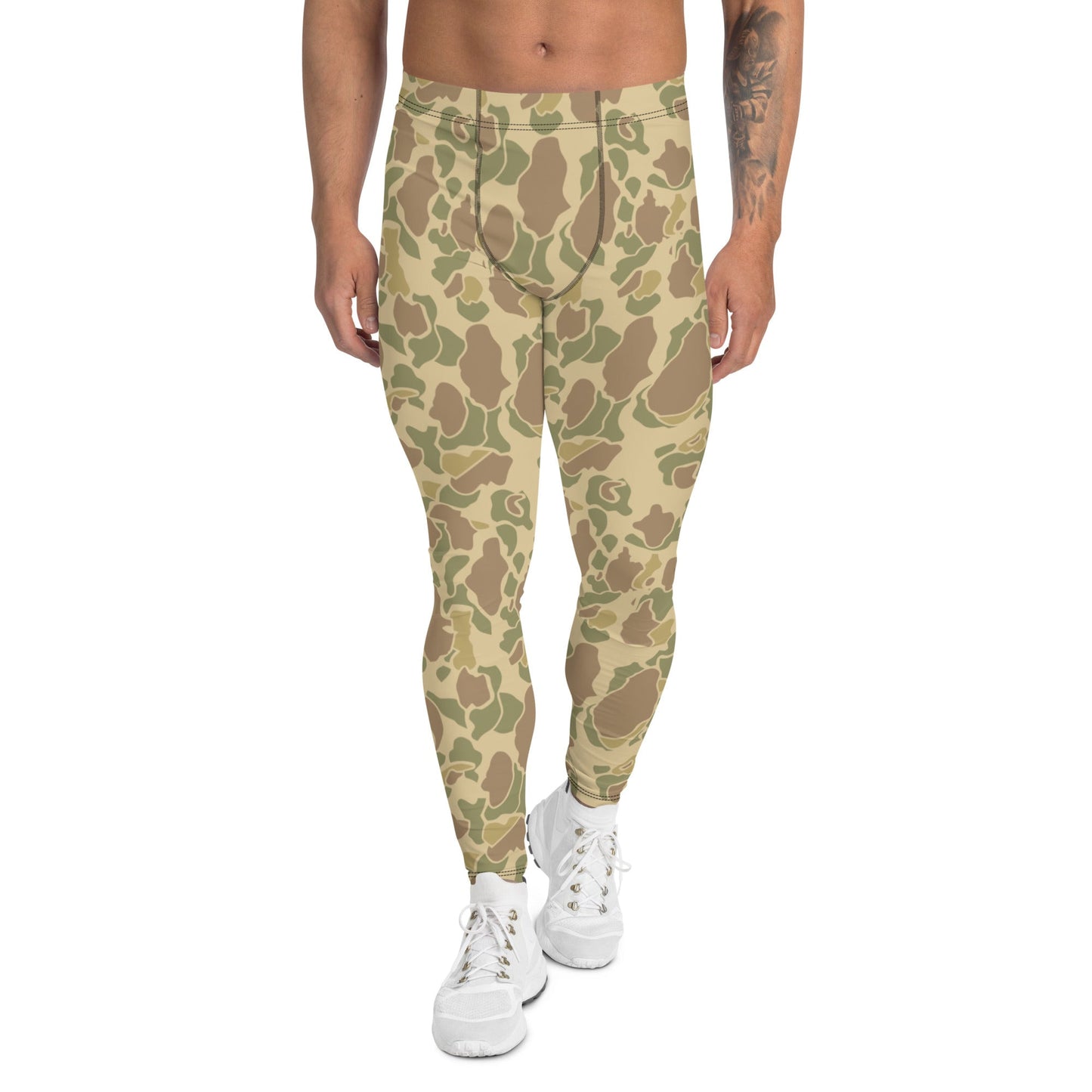 American Frog Skin Beach CAMO Mens Leggings - XS