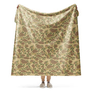 American Frog Skin Beach CAMO Sherpa Blanket - 60″×80″