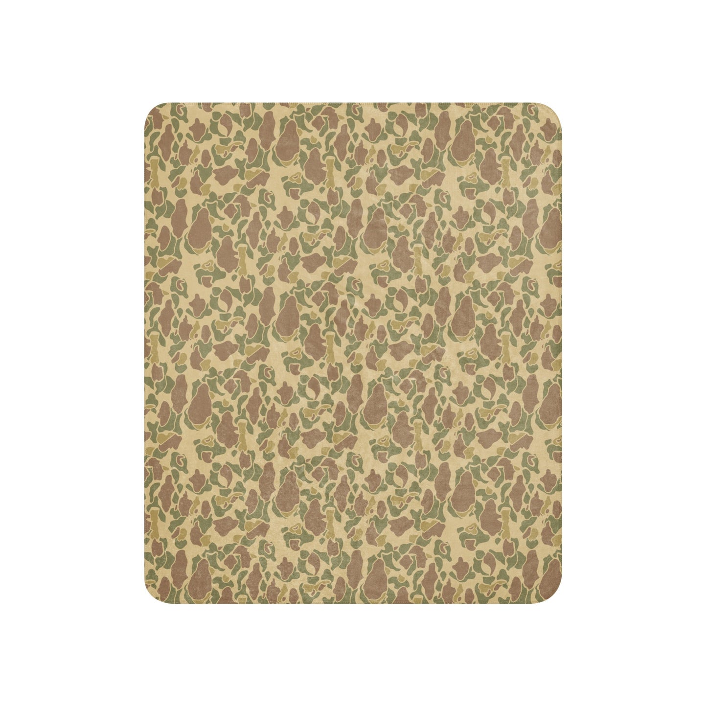 American Frog Skin Beach CAMO Sherpa Blanket