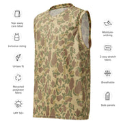 American Frog Skin Beach CAMO Unisex Basketball Jersey