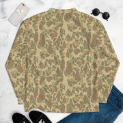 Frog Skin Coastal Sand CAMO Unisex Bomber Jacket