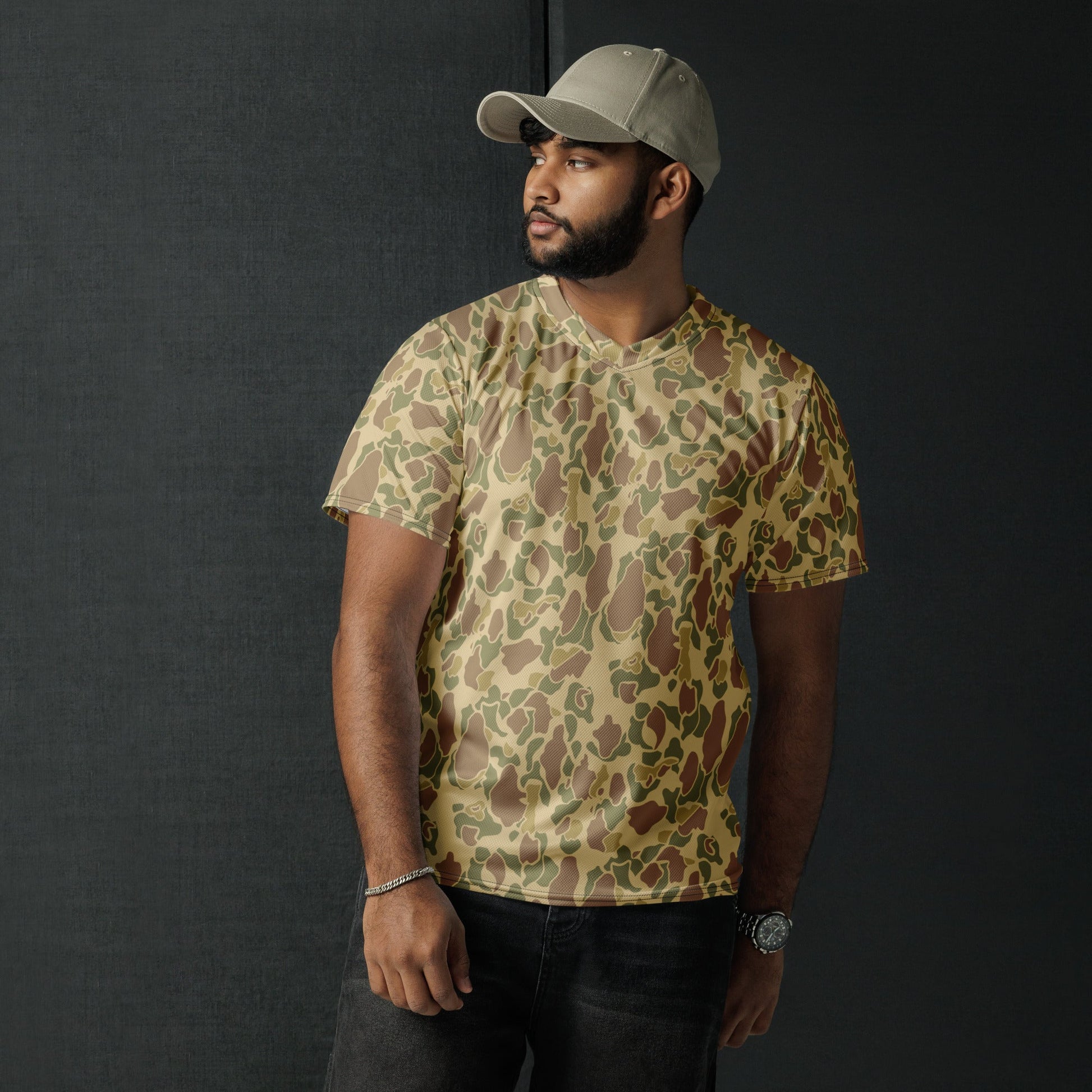 American Frog Skin Beach CAMO unisex sports jersey Sports Jerseys