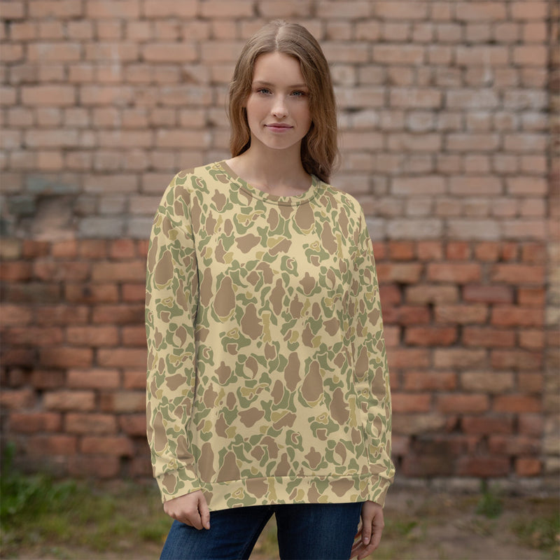 American Frog Skin Beach CAMO Unisex Sweatshirt