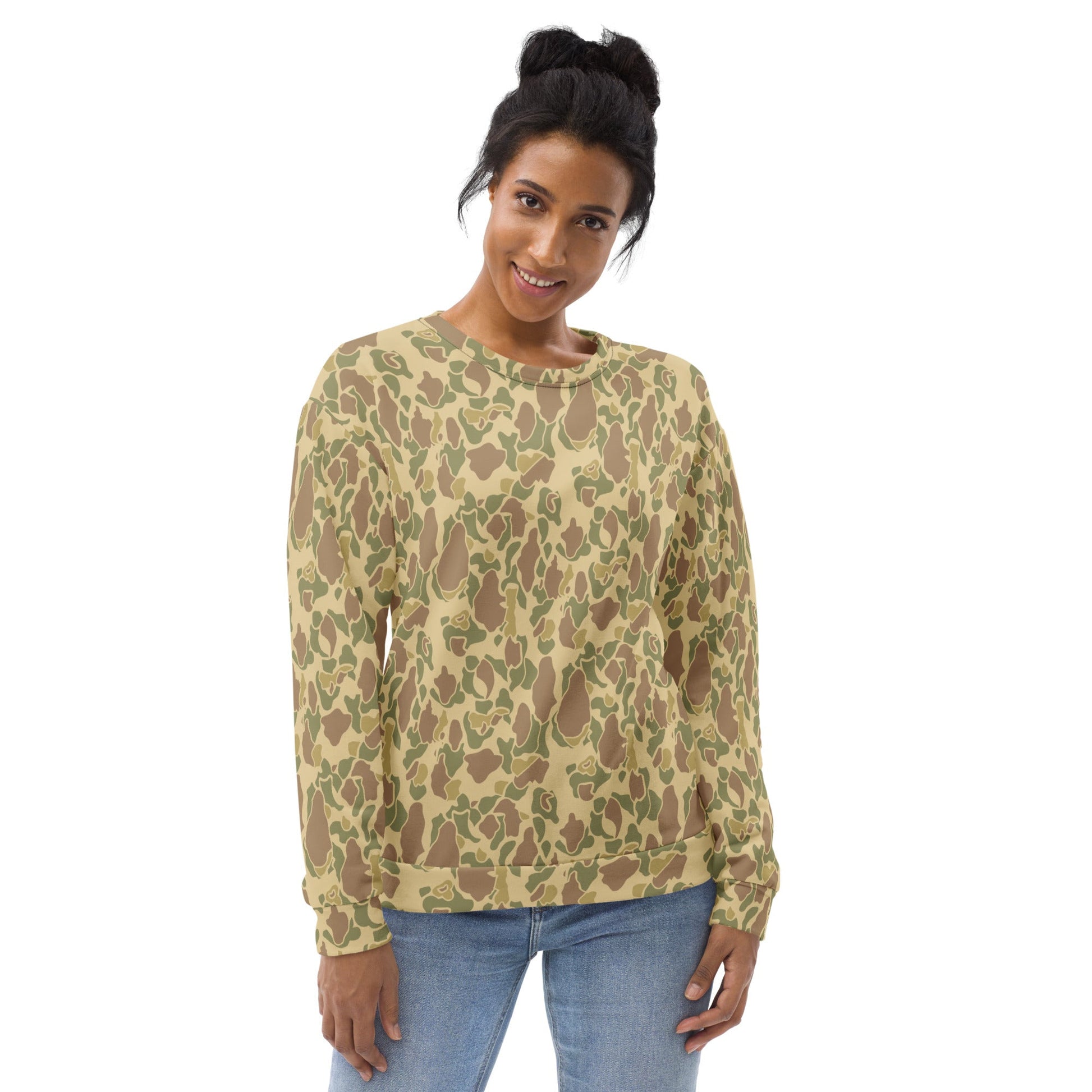 American Frog Skin Beach CAMO Unisex Sweatshirt Sweatshirts