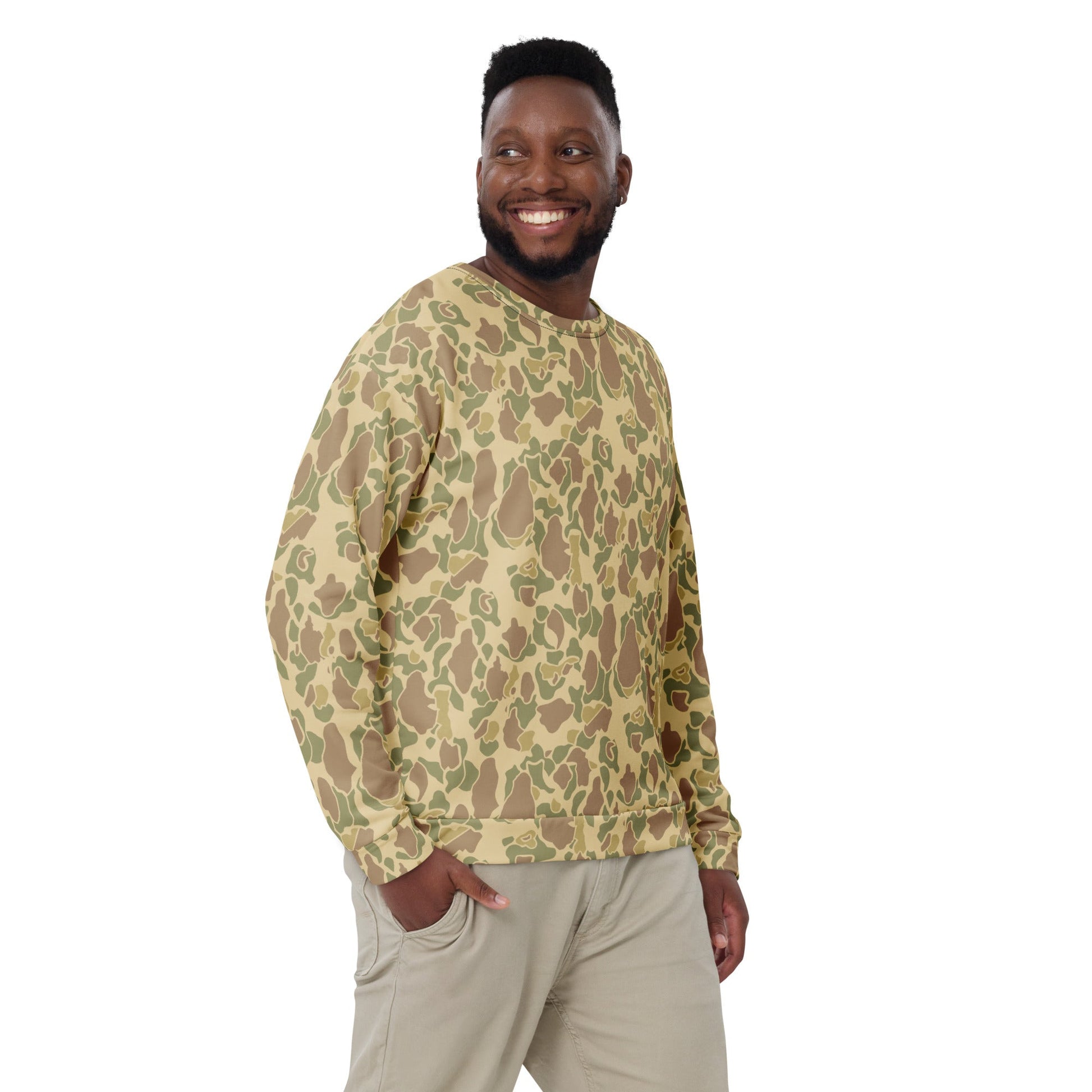 American Frog Skin Beach CAMO Unisex Sweatshirt Sweatshirts