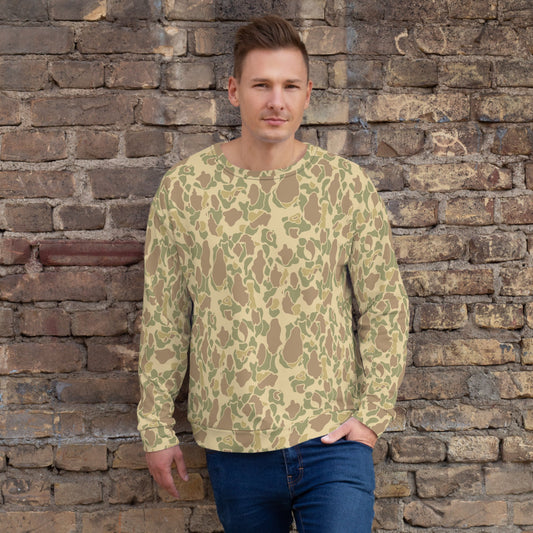 American Frog Skin Beach CAMO Unisex Sweatshirt XS Sweatshirts