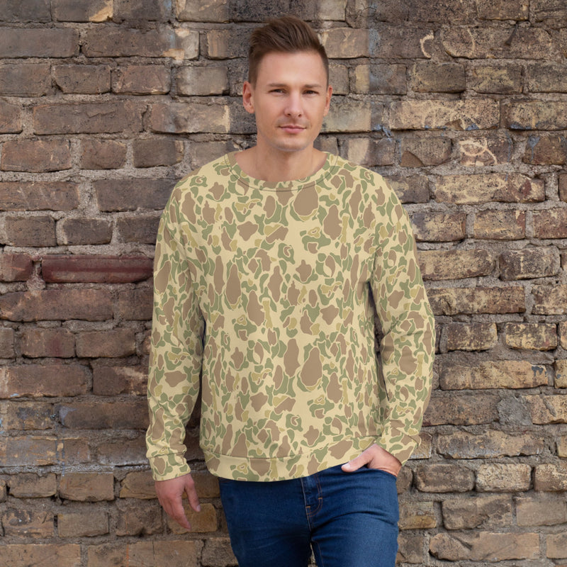 American Frog Skin Beach CAMO Unisex Sweatshirt - XS
