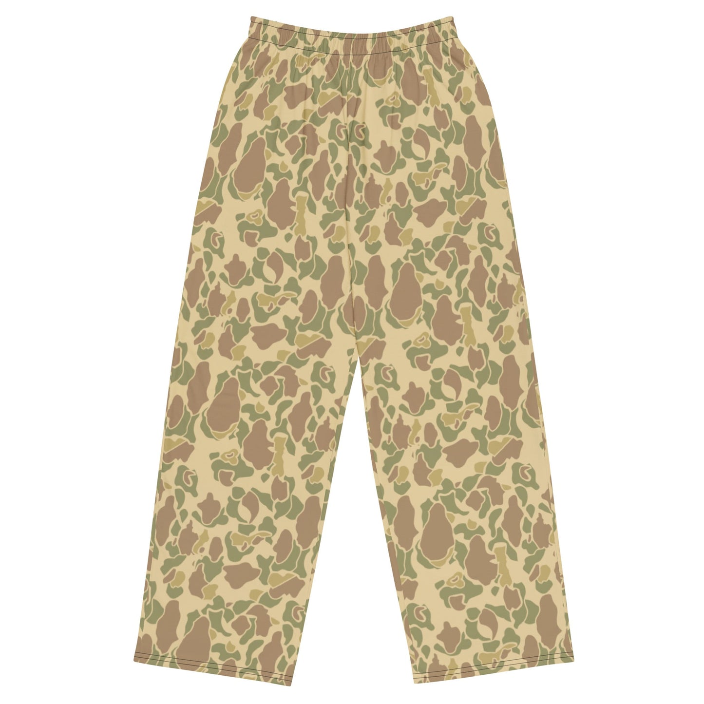 American Frog Skin Beach CAMO unisex wide-leg pants - 2XS - Wide-leg Pants