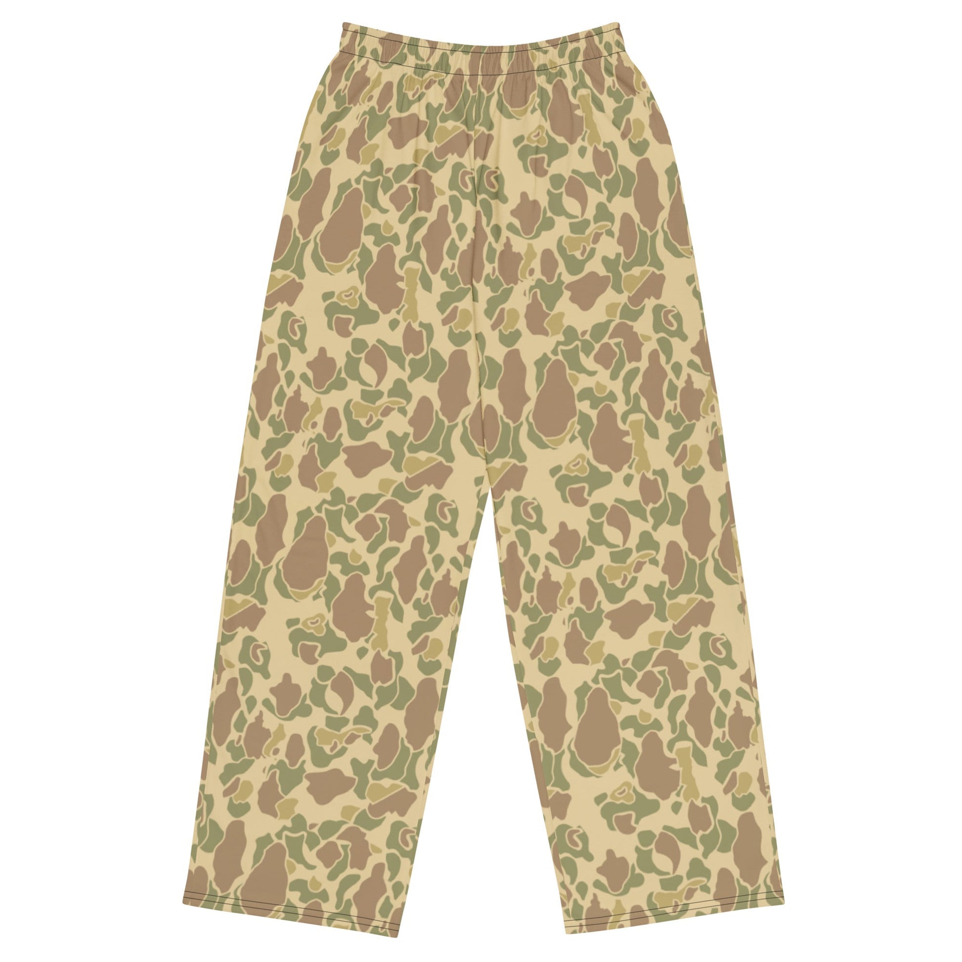 American Frog Skin Beach CAMO unisex wide-leg pants - 2XS - Wide-leg Pants