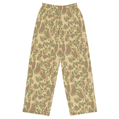 American Frog Skin Beach CAMO unisex wide-leg pants - 2XS - Wide-leg Pants