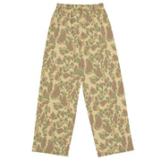 American Frog Skin Beach CAMO Unisex Wide-Leg Leisure Pants