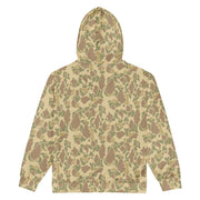 American Frog Skin Beach CAMO Unisex Zip Hoodie