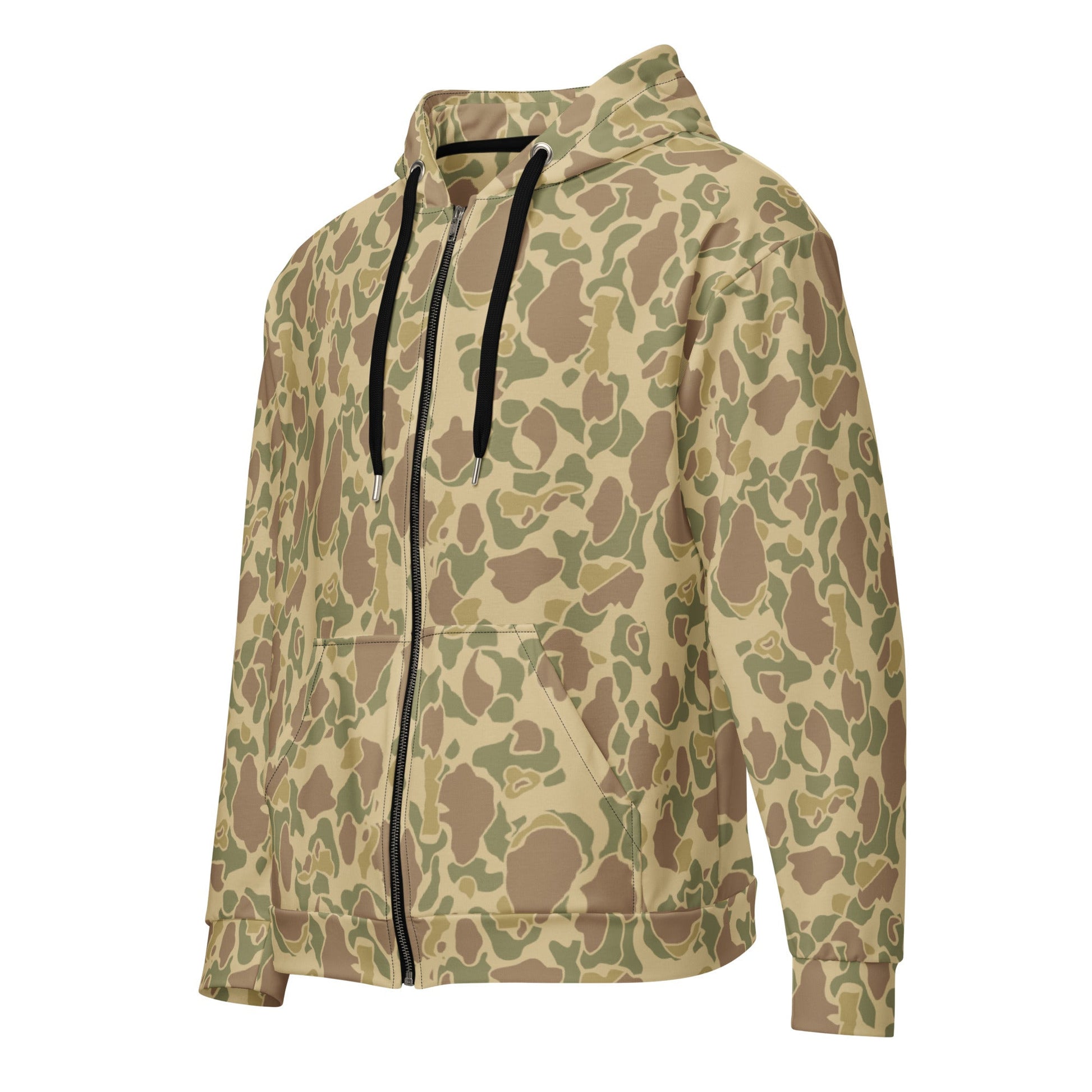 American Frog Skin Beach CAMO Unisex zip hoodie Zip Hoodies