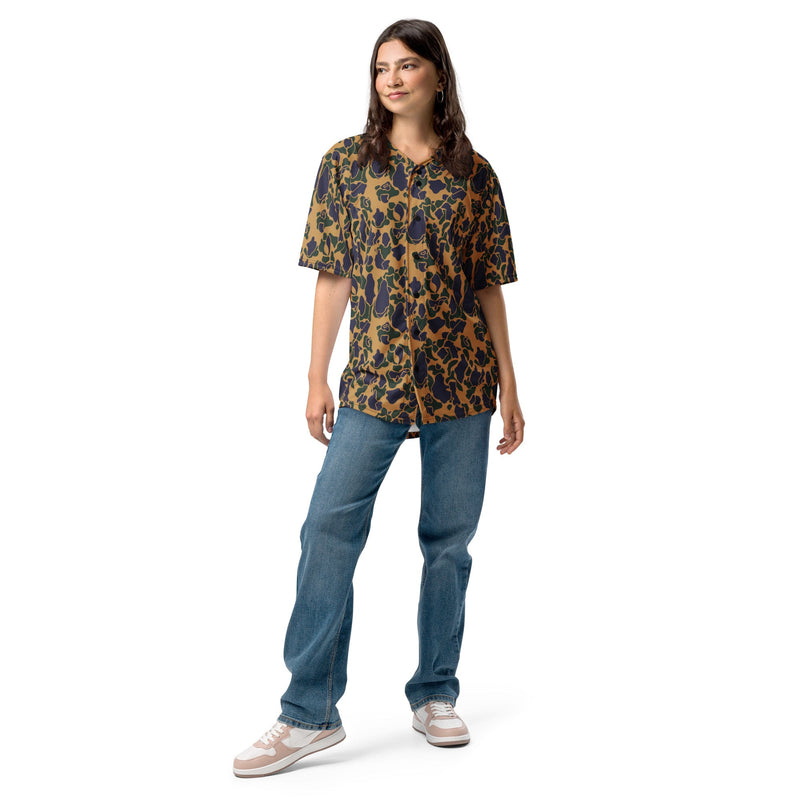 Frog Skin Dusk CAMO Unisex Baseball Jersey