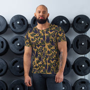 Frog Skin Dusk CAMO Mens Athletic T-Shirt - XS - Shirt