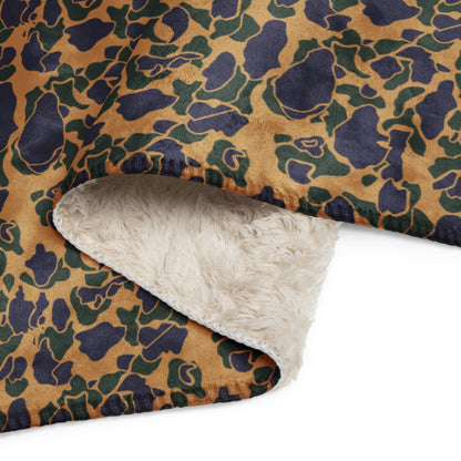 American Frog Skin Dusk CAMO Sherpa blanket - Blankets