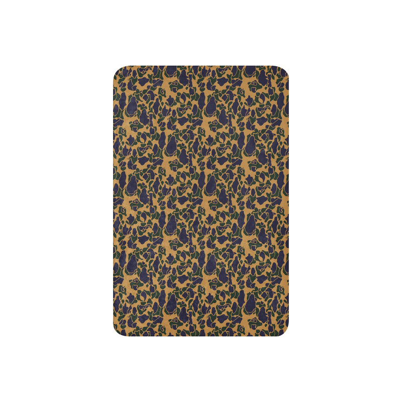 American Frog Skin Dusk CAMO Sherpa Blanket