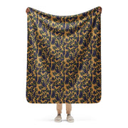 American Frog Skin Dusk CAMO Sherpa Blanket - 50″×60″