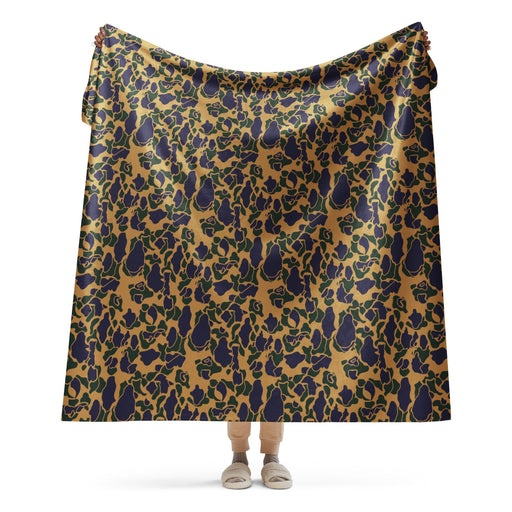 American Frog Skin Dusk CAMO Sherpa Blanket - 60″×80″
