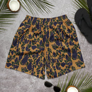 Frog Skin Dusk CAMO Unisex Athletic Long Shorts