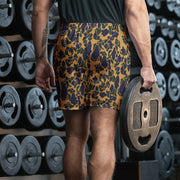 Frog Skin Dusk CAMO Unisex Athletic Long Shorts
