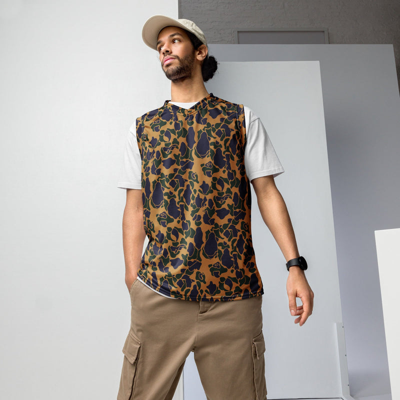 American Frog Skin Dusk CAMO Unisex Basketball Jersey - 2XS