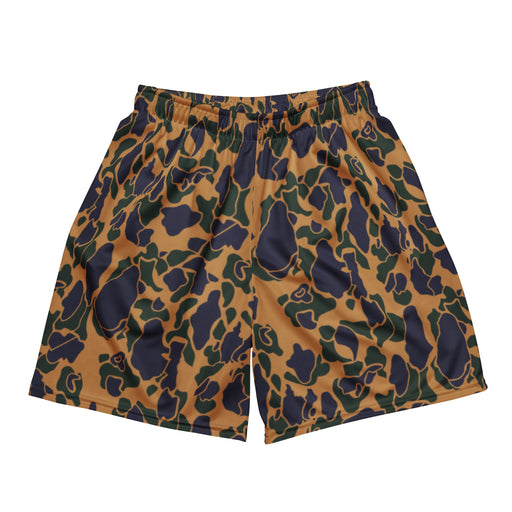 Frog Skin Dusk CAMO Unisex Mesh Shorts - 2XS