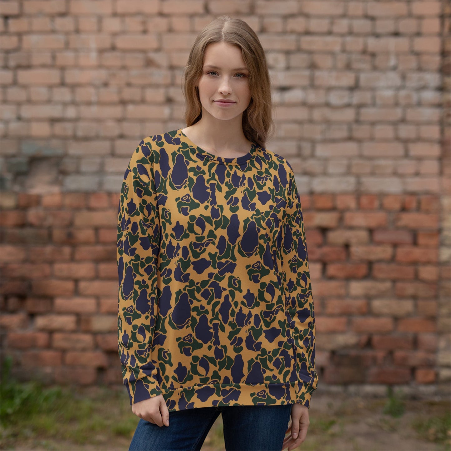 American Frog Skin Dusk CAMO Unisex Sweatshirt - Sweatshirts