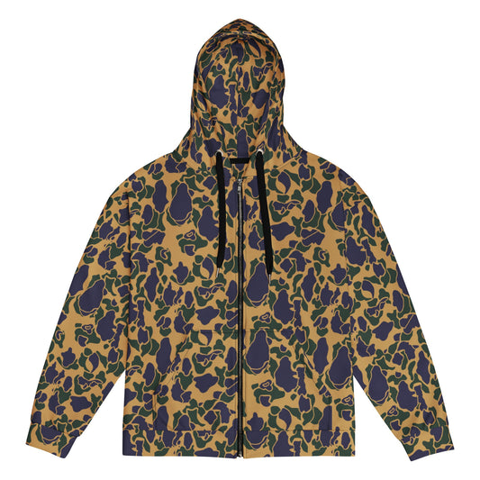 American Frog Skin Dusk CAMO Unisex zip hoodie - 2XS - Zip Hoodies