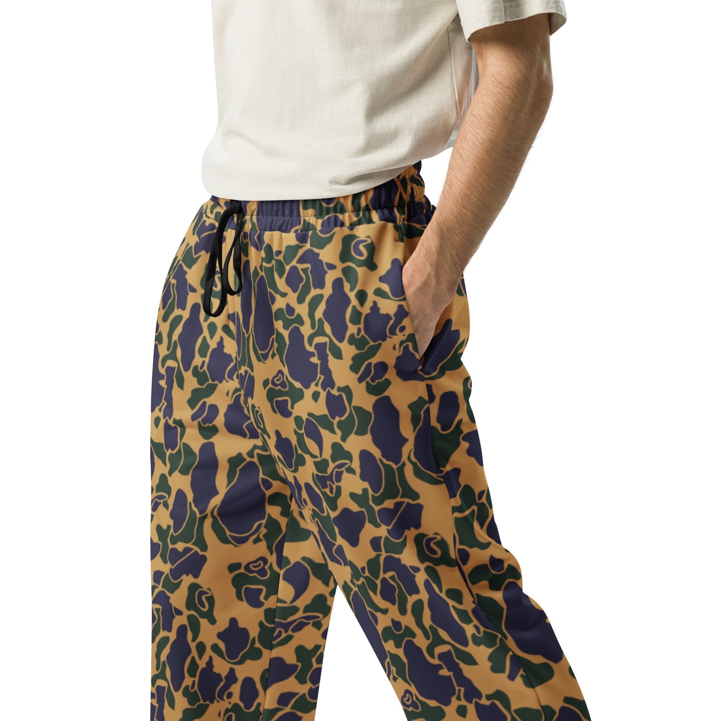 American Frog Skin Dusk CAMO Wide-leg joggers - Joggers