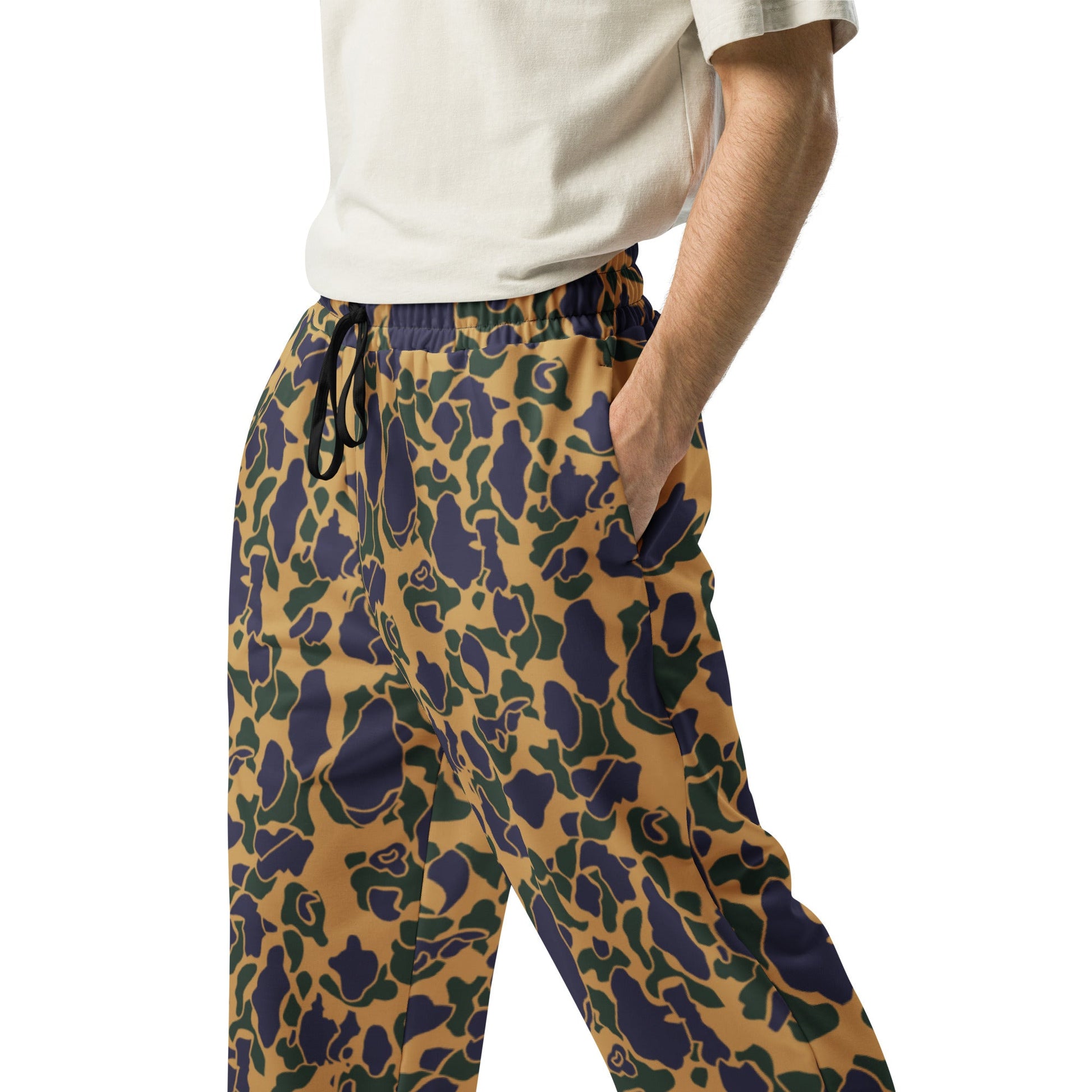 American Frog Skin Dusk CAMO Wide-leg joggers - Joggers