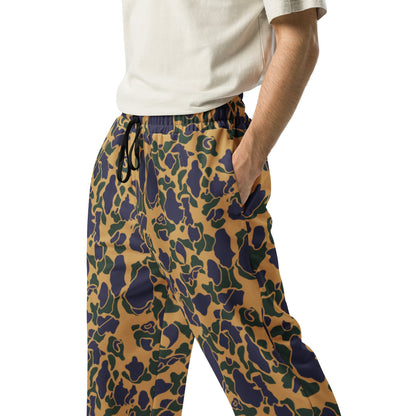 American Frog Skin Dusk CAMO Wide-leg joggers - Joggers