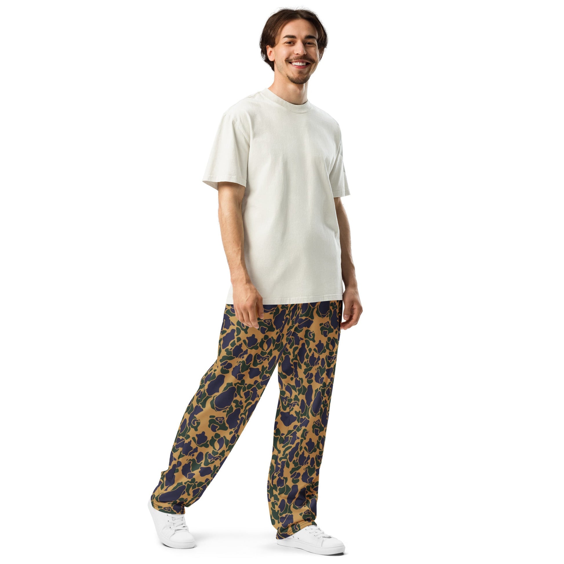 American Frog Skin Dusk CAMO Wide-leg joggers - Joggers