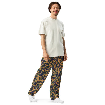 American Frog Skin Dusk CAMO Wide-leg joggers - Joggers
