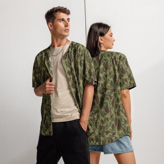 American Frog Skin Jungle CAMO baseball jersey - 2XS - Baseball Jerseys