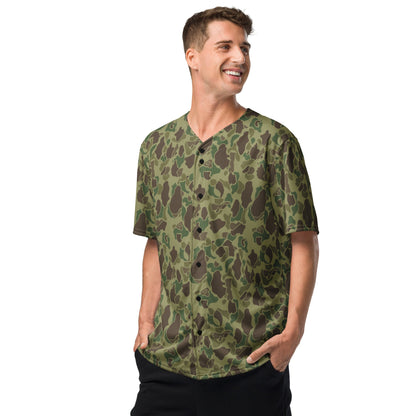 American Frog Skin Jungle CAMO baseball jersey - Baseball Jerseys