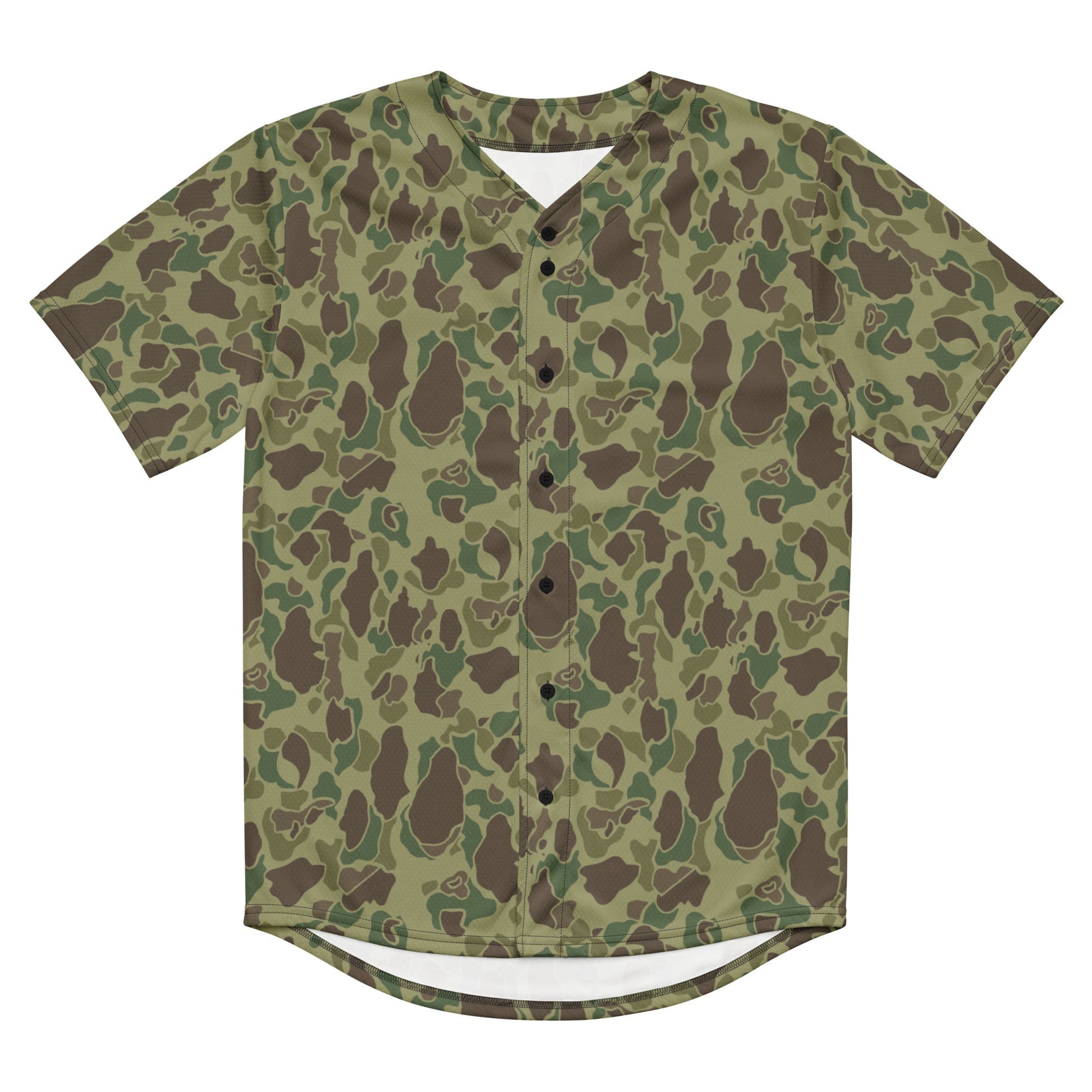 American Frog Skin Jungle CAMO baseball jersey - Baseball Jerseys