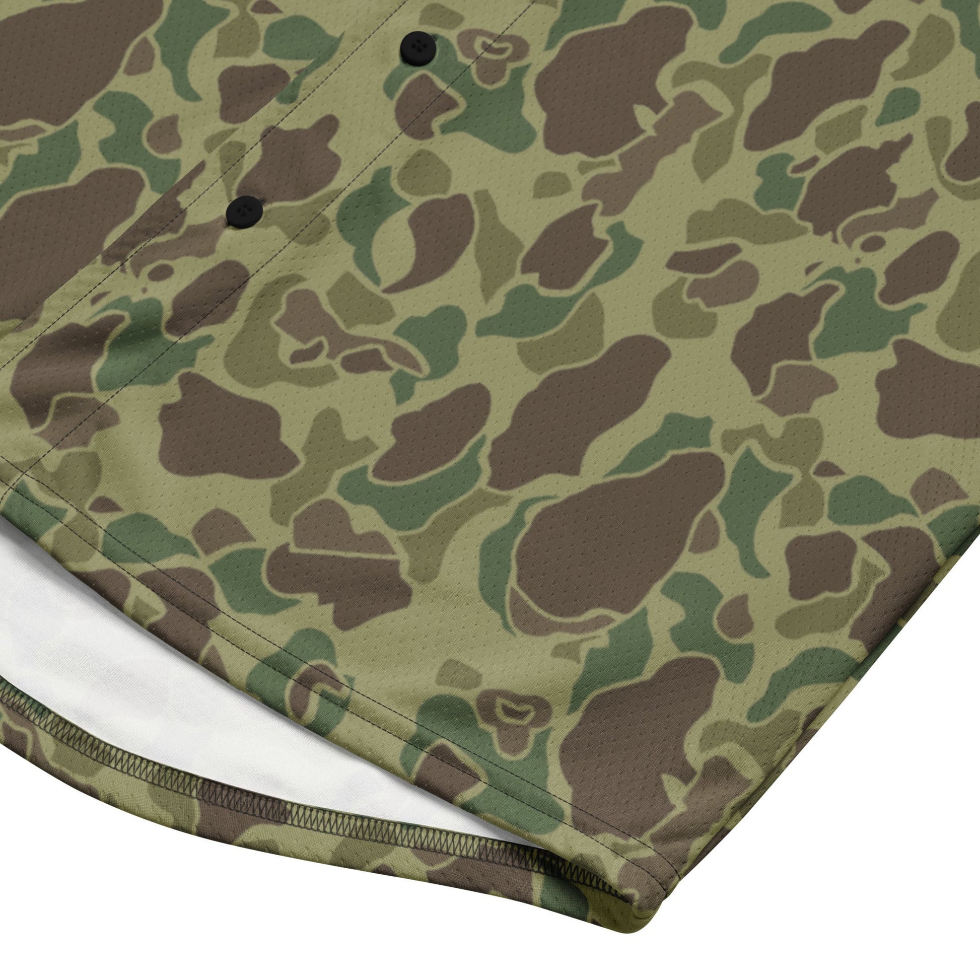 American Frog Skin Jungle CAMO baseball jersey - Baseball Jerseys