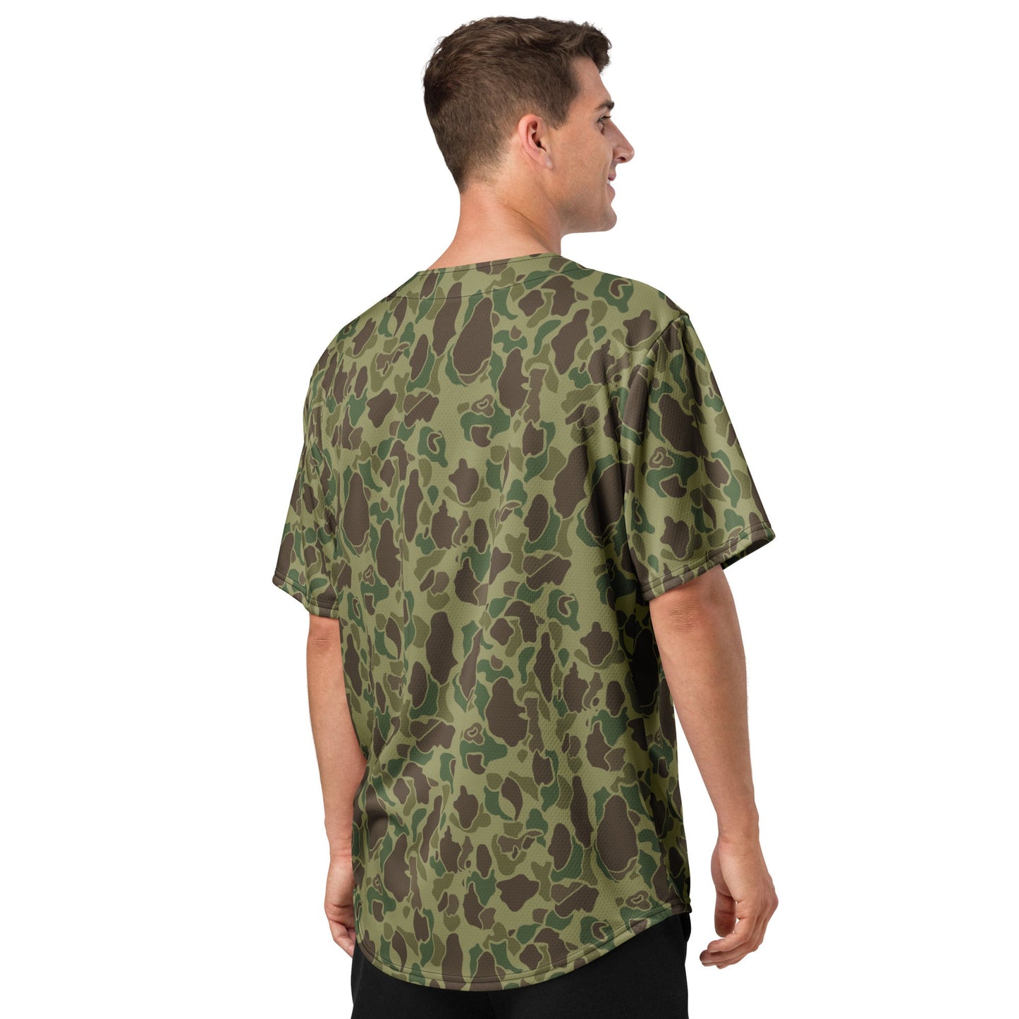 American Frog Skin Jungle CAMO baseball jersey - Baseball Jerseys