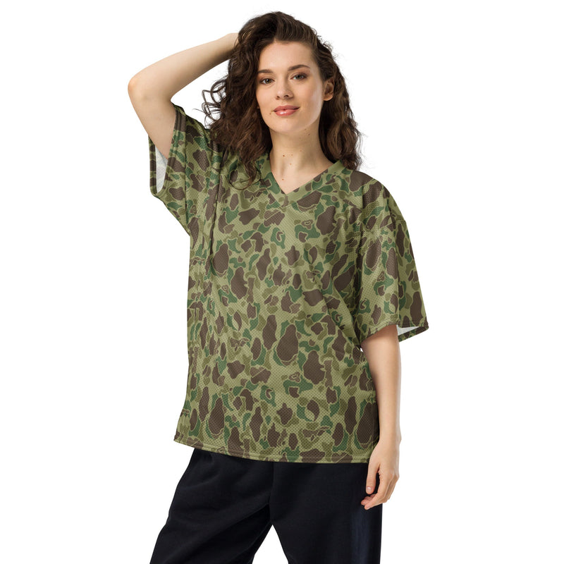 American Frog Skin Jungle CAMO Unisex Football Jersey