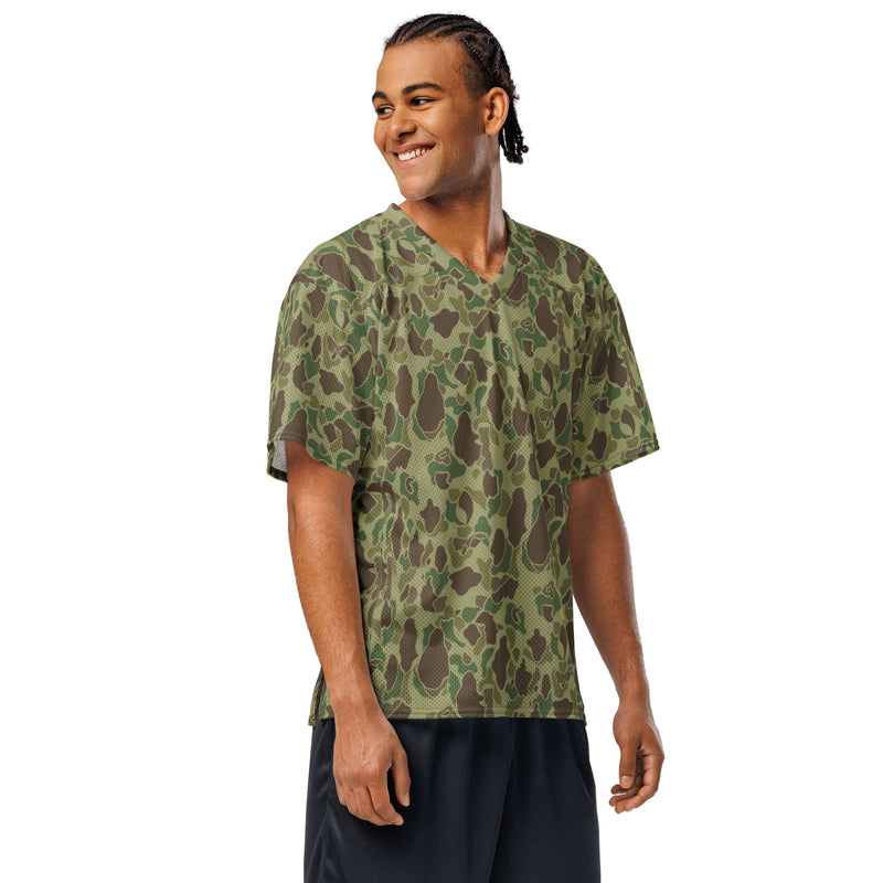 American Frog Skin Jungle CAMO Unisex Football Jersey