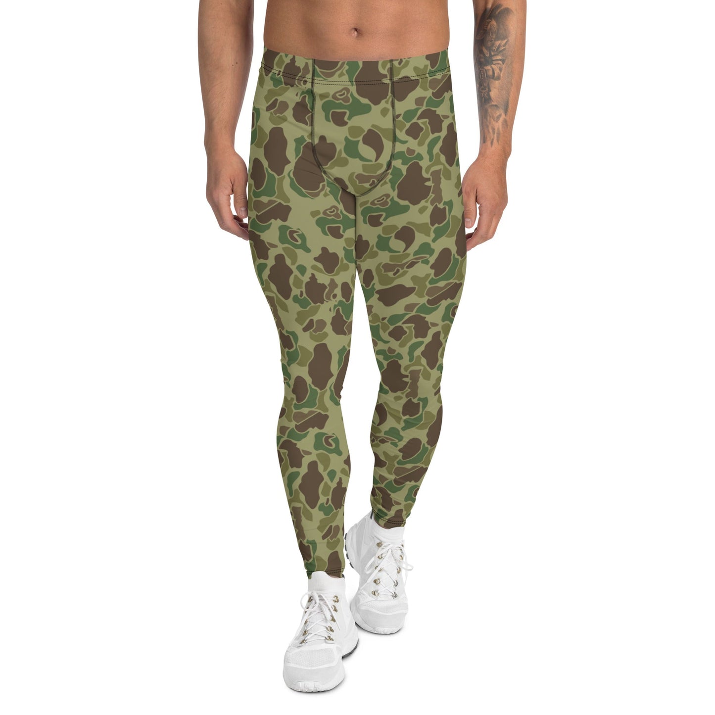 American Frog Skin Jungle CAMO Mens Leggings - XS