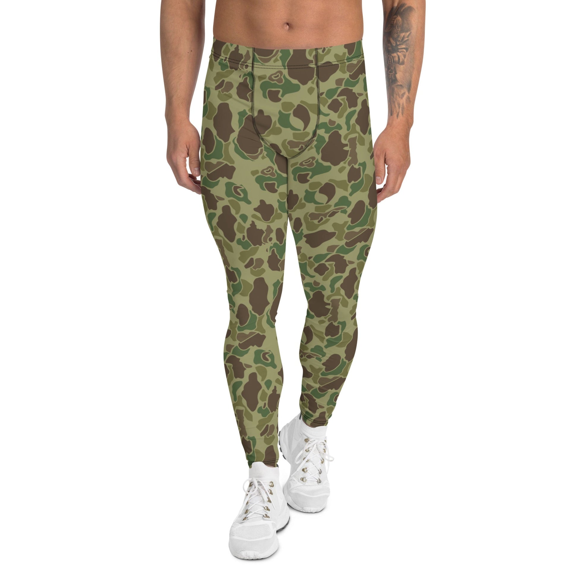 American Frog Skin Jungle CAMO Mens Leggings - XS