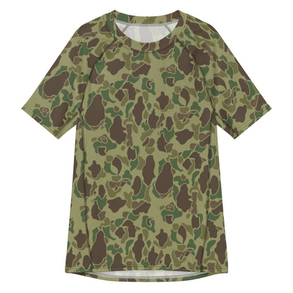 American Frog Skin Jungle CAMO Mens Short-Sleeve Rash Guard - 2XS - Short-sleeve Guards
