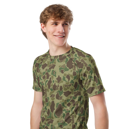 American Frog Skin Jungle CAMO Mens Short-Sleeve Rash Guard - Short-sleeve Guards
