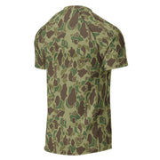 American Frog Skin Jungle CAMO Mens Short-Sleeve Rash Guard