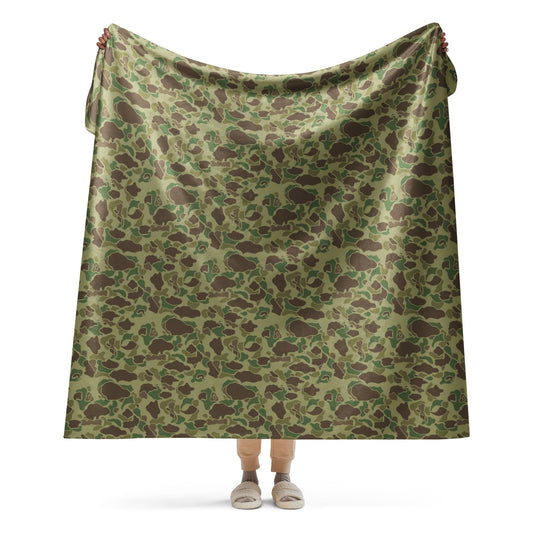 American Frog Skin Jungle CAMO Sherpa blanket - 60″×80″ - Blankets