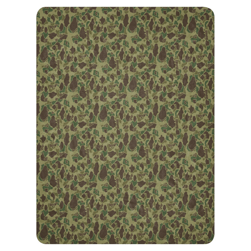 American Frog Skin Jungle CAMO Sherpa Blanket