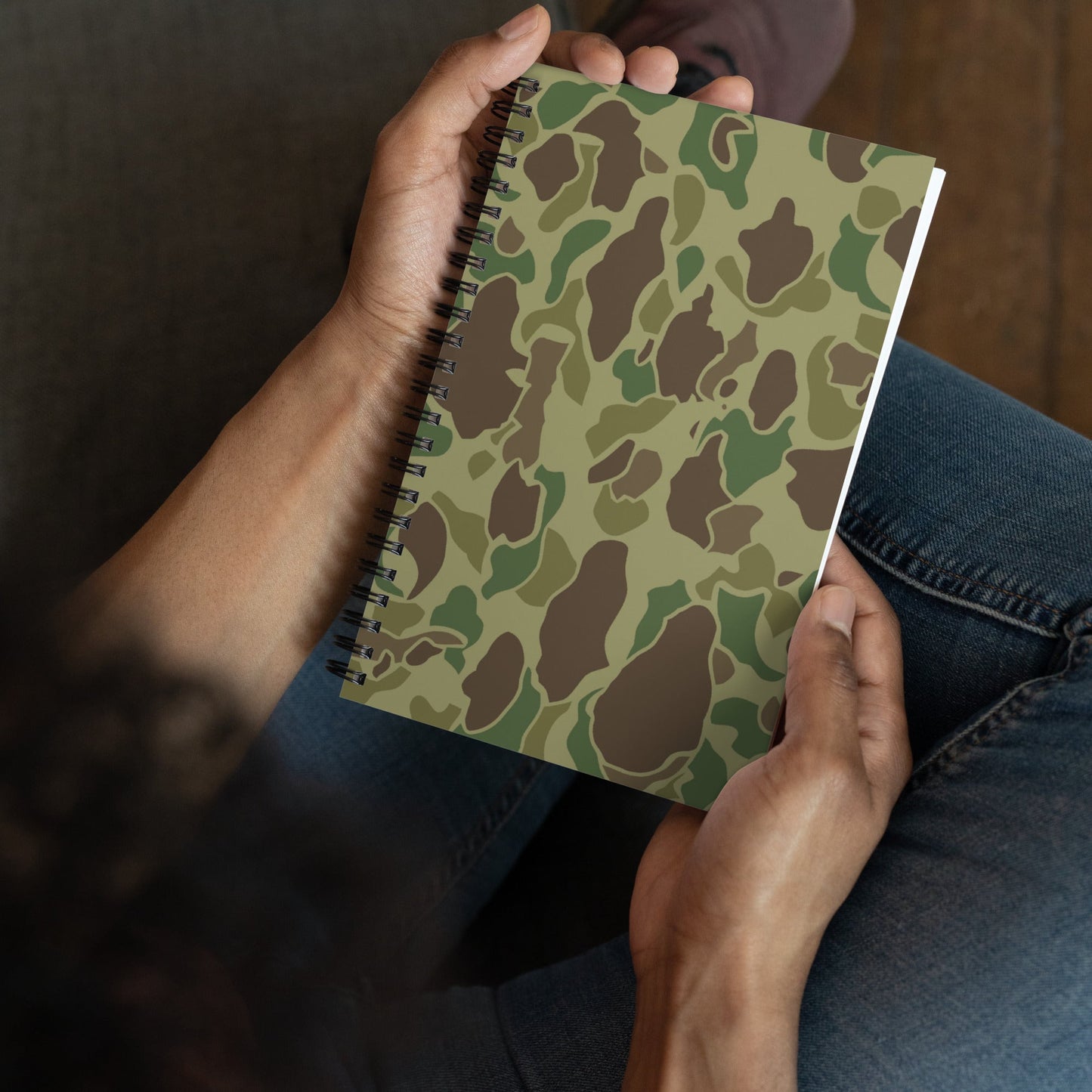 American Frog Skin Jungle CAMO Spiral notebook - Notebooks